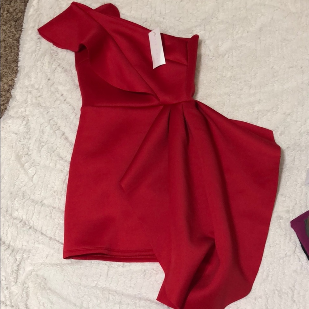 Fancy red dress